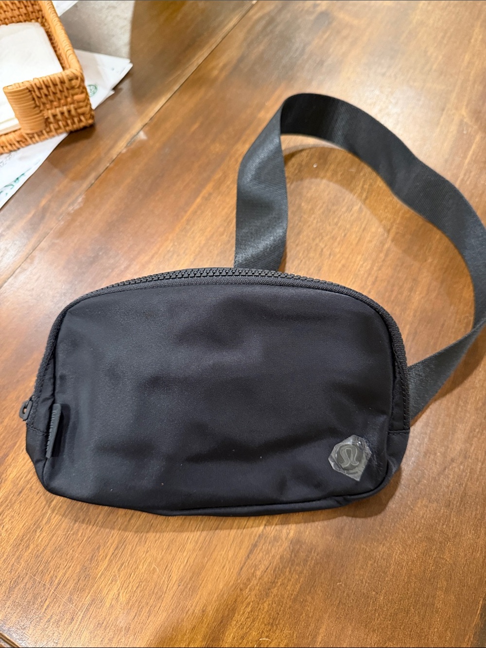 lululemon athletica Black Minimalist Waist/Crossbody Bag